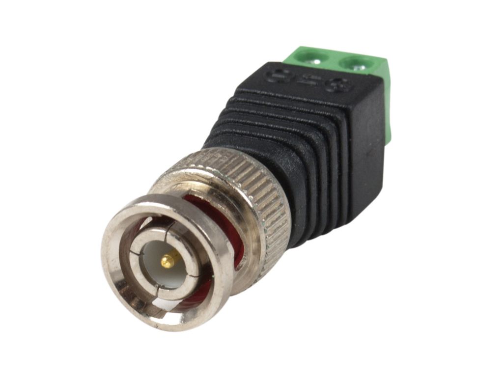 Video BNC Male Balun Connector - 30 K