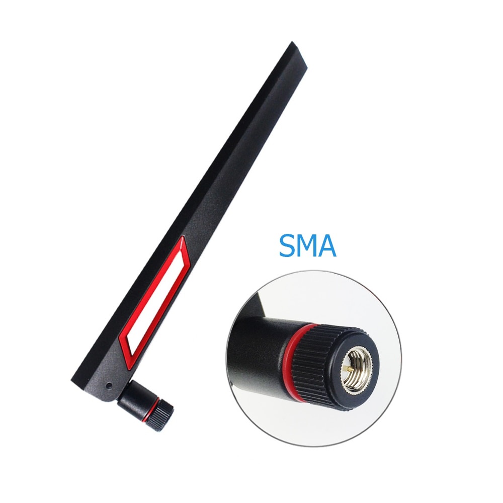 WiFi antna 2,4Ghz pro zeslen signlu wifi  7-12dB SMA male - 198 K