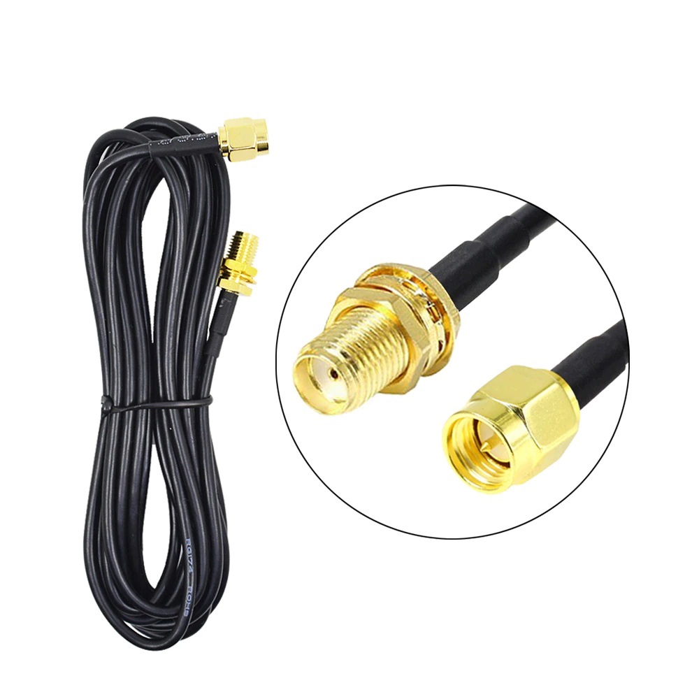 RG174 prodluovac kabel pro WiFi antnu SMA male 7,5m - 180 K