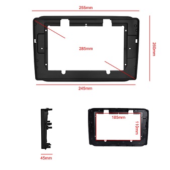 Redukn rmeek LCD 10" pro koda Fabia 06-14, Roomster 06-15 Autordio Stereo