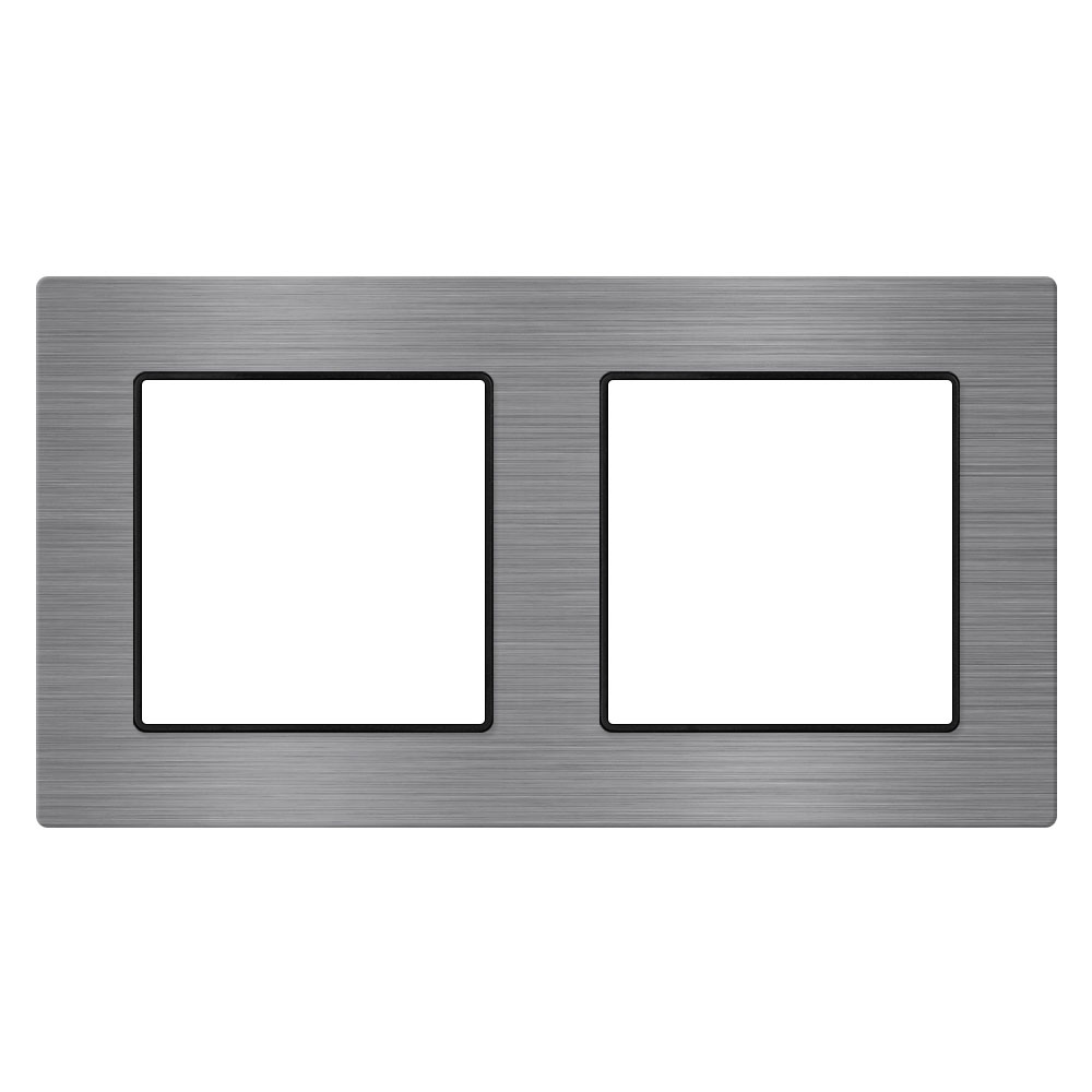 R�me�ek 153mm pro 2 moduly (52*52mm) slitina hlin�ku �ed�