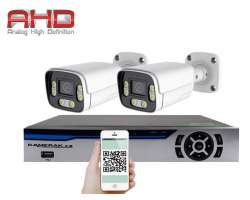 2 kamerov AHD set HE2-54E 5Mpx 1920p, H.265, CZ menu - 3890 K