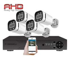 4 kamerov AHD set HE4-59A 2Mpx 1080p, H.265, CZ menu - 4190 K
