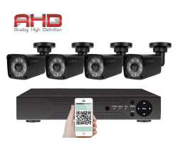 4 kamerov� AHD set WN4-58A 2Mpx 1080p, H.265, CZ menu - 3490 K�