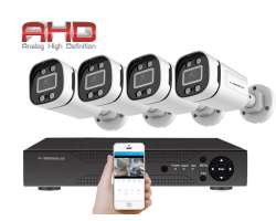 4 kamerov AHD set WN4-59A 2Mpx 1080p, H.265, CZ menu - 3490 K