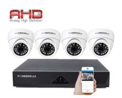 4 kamerov� AHD set WN4-51E 5Mpx 1920p, H.265, CZ menu - 5390 K�