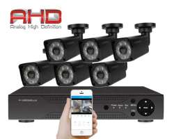 6 kamerov� AHD set WN6-58A 2Mpx 1080p, H.265, CZ menu - 5490 K�