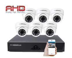 6 kamerov� AHD set WN6-51E 5Mpx 1920p, H.265, CZ menu - 7490 K�