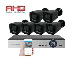 6 kamerov� AHD set HE6-56E 5Mpx 1920p, H.265, CZ menu - 8090 K�