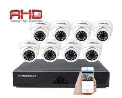 8 kamerov� AHD set WN8-51E 5Mpx 1920p, H.265, CZ menu - 9090 K�