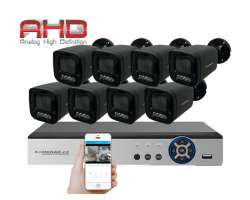 8 kamerov� AHD set HE8-56E 5Mpx 1920p, H.265, CZ menu - 9890 K�