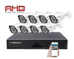 8 kamerov� AHD set WN8-60E 5Mpx s mic., H.265, CZ menu - 9790 K�