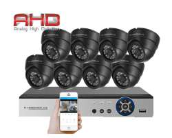 8 kamerov� AHD set HE8-64E 5Mpx 1920p, H.265, CZ menu - 9990 K�