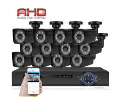 12 kamerov� AHD set HE12-58A 2Mpx 1080p, H.265, CZ menu - 10690 K�