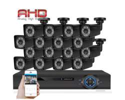 16 kamerov� AHD set HE16-58A 2Mpx 1080p, H.265, CZ menu - 12890 K�
