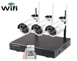Bezdrtov 3 kamerov set WiFi IP PRO WIP3-102B 3MPx, CZ menu - 4690 K
