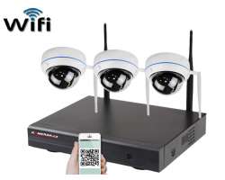 Bezdrtov 3 kamerov set WiFi IP PRO WIP3-104B 3MPx, CZ menu - 4990 K