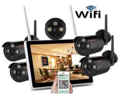 Bezdr�tov� 5ti kamerov� set WiFi TUYA WTU5-183A-Black, 11,6"LCD 2MPx, CZ menu - 7990 K�