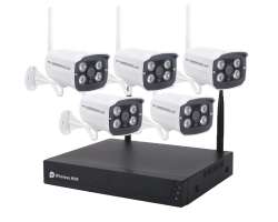 WiFi bezdr�tov� 5ti kamerov� set WTU5-034B, 3MPx 3MPx - 5690 K�