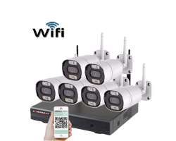 Bezdr�tov� 6 kamerov� set WiFi IP PRO WIP6-105B 3MPx, CZ menu - 8190 K�