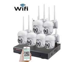 Bezdrtov 6 kamerov set WiFi IP Pro WIP6-108B 3MPx, PTZ, CZ menu - 10390 K