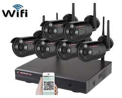 Bezdrtov 6 kamerov set WiFi IP PRO WIP6-303C-Black 5MPx, CZ menu - 12290 K