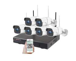 Bezdr�tov� 6 kamerov� set WiFi IP PRO WIP6-307C 5MPx, CZ menu - 9290 K�