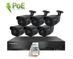 4K PoE IP 6 kamerov� set XM-607D 8MPx, mikrofon, IR p��svit. CZ menu - 14690 K�
