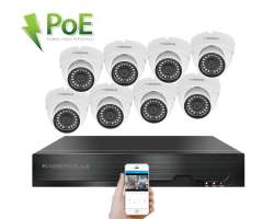 PoE IP 8 kamerov� set XM-802B 4MPx, CZ menu - 13690 K�