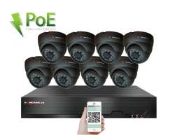 4K PoE IP 8 kamerov� set XM-811D 8MPx, H.265, CZ menu - 19090 K�