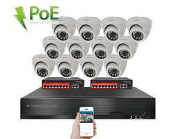 4K IP 12 kamerov� set s extern�m PoE XM-1202D-Ext. 8MPx, CZ menu - 28090 K�