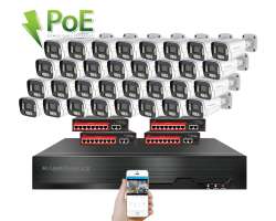 IP 32 kamerov� set s extern�m PoE XM-3206B-Ext. 4MPx, CZ menu - 49990 K�