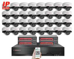 4K IP 32 kamerov set s externm PoE XM-3205D-Ext. 8MPx, CZ menu - 72990 K