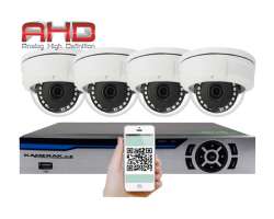 4 kamerov AHD set HE4-66A 2Mpx 1080p, H.265, CZ menu - 4490 K