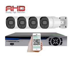 4 kamerov AHD set HE4-63E 5Mpx 1920p, H.265, CZ menu - 5790 K