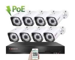 4K PoE IP 8 kamerov set XM-801D 8MPx, CZ menu - 18790 K