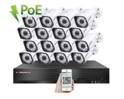 4K PoE IP 16 kamerov set XM-1601D 8MPx, CZ menu - 39590 K