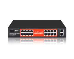 16portov� Gigabitov� Cloud Managed PoE Switch (GPS316) - 2590 K�