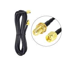 RG174 prodluovac kabel pro WiFi antnu SMA male 5m - 160 K