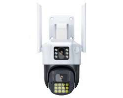 WiFi PTZ oto�n� kamera PST-Q07 6MP, venkovn� IP kamera se dv�ma objektivy, Tuya Smart - 1680 K�