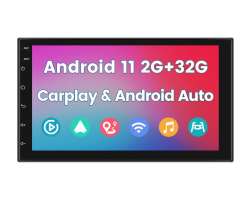 2DIN Autor�dio 7" A3017 2GB+32GB Android 11 s CarPlay, Android Auto, GPS WIFI BT FM - 2870 K�