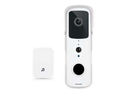 WIFI TUYA video zvonek PST-T30 white - 1990 K�