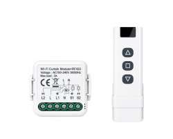 WiFi + 433Mhz Tuya Ovlad�n� rolet / z�clon C01RF 230V v�etn� ovlada�e - 488 K�