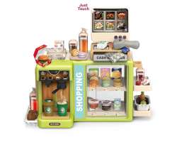 D�tsk� Pokladna / Kav�rna 3v1 (1101-1) s Dotykov�m Displejem, Skenerem | Interaktivn� Hrac� Set - 780 K�