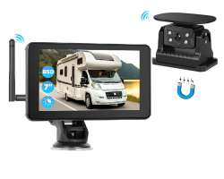 Wifi parkovac set TRUCK A3998, dotykov LCD 7" se solrn kamerou s magnetem - 4190 K