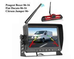 Wifi parkovac� set A4500, Boxer, Ducato, Jumper s kamerou v brzdov�m sv�tle  s LCD 7" monitorem - 4480 K�