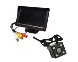 Parkovac set LCD 4,3" + kamera 4 LED - 748 K