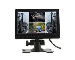 LCD 9" C0062 CINCH Split Screen Quad  4CH pro parkovac kamery - 2790 K