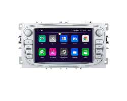 Autoradio 7" Q3209KT Android 10, 2GB+32GB s BT GPS WiFi pro Ford Focus Mondeo C-MAX - 3998 K�