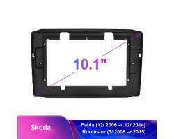 �koda Fabia (2006-2014) Roomster (2006-2015) 10,1" -Reduk�n� r�me�ek A7319 LCD 10.1" , Autor�dio - 598 K�